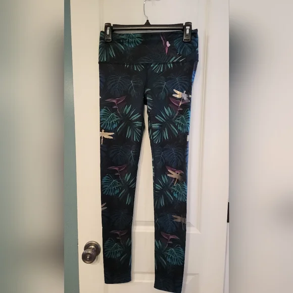 Noli Tropical Jungle Dragonfly Reflective Leggings - Picture 1 of 3